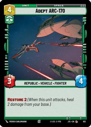 Adept ARC-170 (Foil) (612) - Jump to Lightspeed Foil