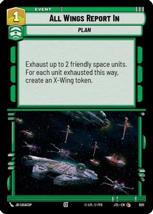 All Wings Report In (Foil) (620) - Jump to Lightspeed Foil
