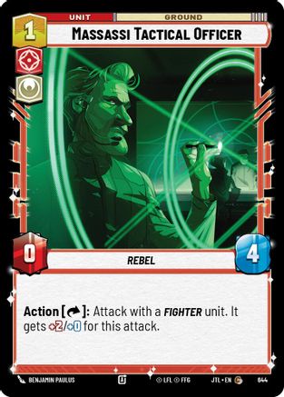 Massassi Tactical Officer (Foil) (644) - Jump to Lightspeed Foil