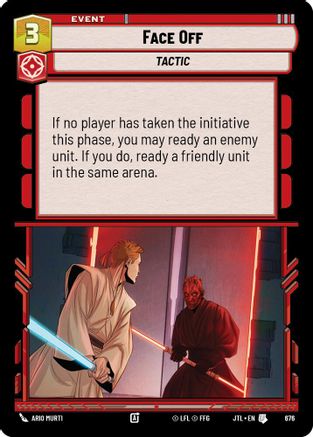 Face Off (Foil) (676) - Jump to Lightspeed Foil
