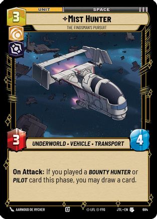 Mist Hunter - The Findsman's Pursuit (Foil) (684) - Jump to Lightspeed Foil