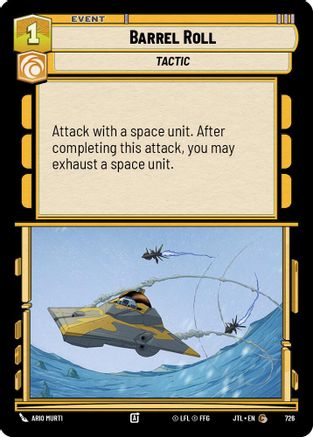 Barrel Roll (Foil) (726) - Jump to Lightspeed Foil