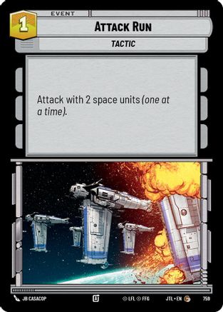 Attack Run (Foil) (759) - Jump to Lightspeed Foil