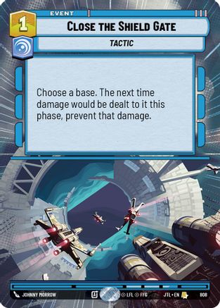 Close the Shield Gate (Hyperspace Foil) (808) - Jump to Lightspeed Foil