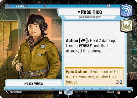Rose Tico - Saving What We Love (Hyperspace) (266) - Jump to Lightspeed
