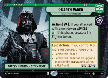 Darth Vader - Victor Squadron Leader (Hyperspace) (268) - Jump to Lightspeed