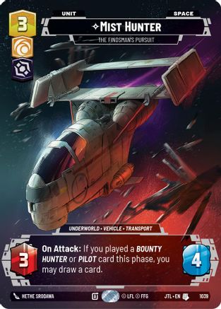 Mist Hunter - The Findsman's Pursuit (Prestige) (1039) - Jump to Lightspeed