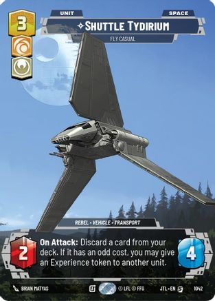 Shuttle Tydirium - Fly Casual (Prestige) (1042) - Jump to Lightspeed