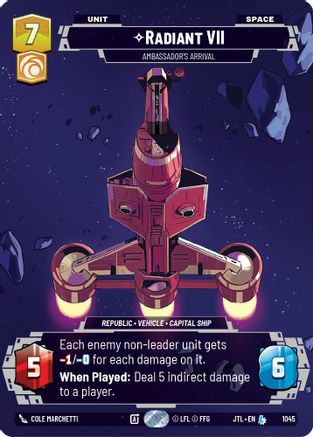 Radiant VII - Ambassadors' Arrival (Prestige) (1045) - Jump to Lightspeed