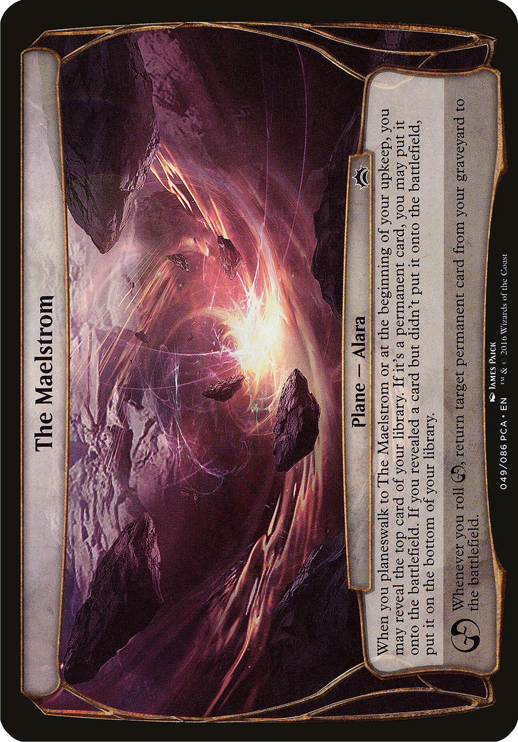 The Maelstrom (Planechase Anthology) (OVER-) - Planechase Anthology Planes