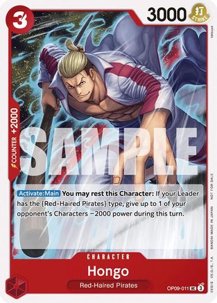 Hongo (Tournament Pack 2025 Vol. 2) [One Piece Promotion Cards]