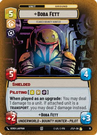 Boba Fett - Feared Bounty Hunter (15) - Jump to Lightspeed  Weekly Play Promos