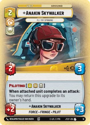 Anakin Skywalker - I'll Try Spinning (16) - Jump to Lightspeed  Weekly Play Promos