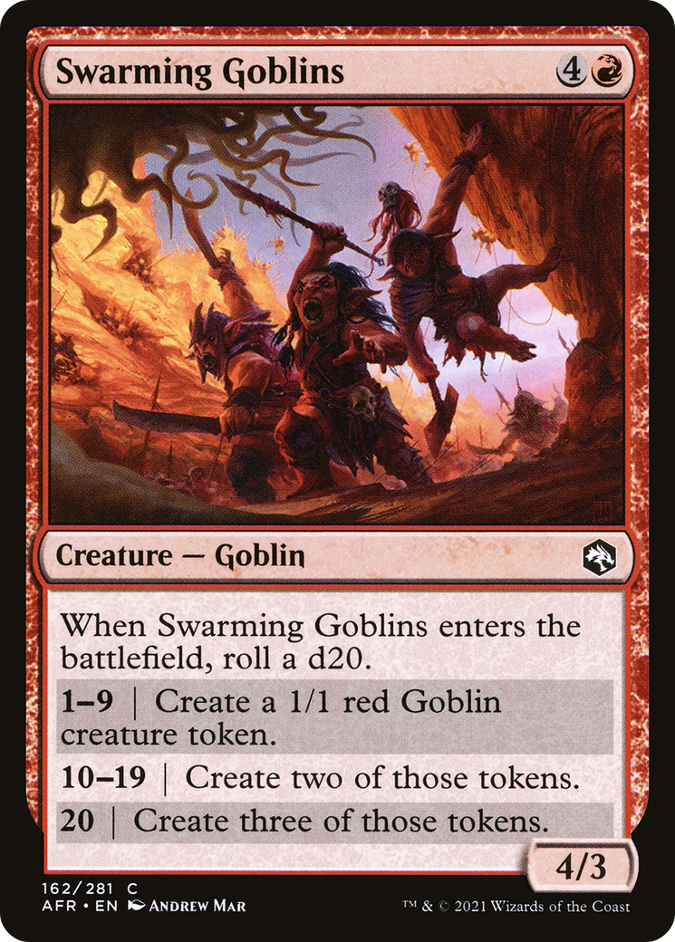 Swarming Goblins (AFR-162) - Adventures in the Forgotten Realms