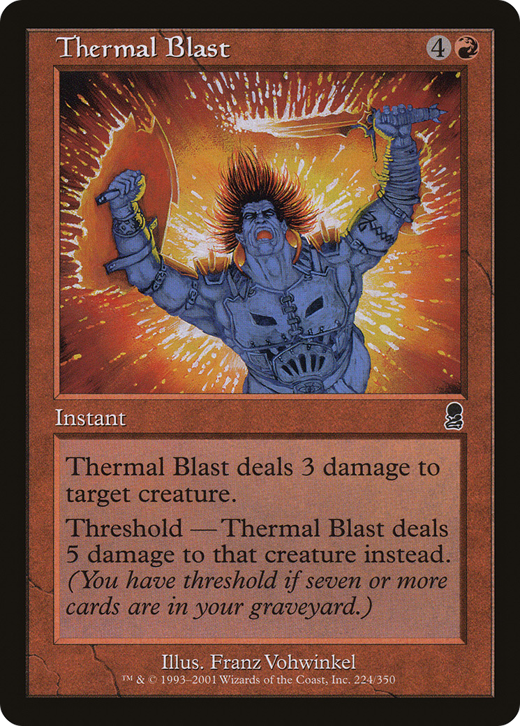 Thermal Blast (ODY-224) - Odyssey Foil