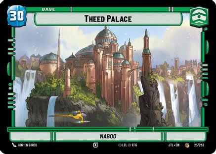 Theed Palace // TIE Fighter (023/2262 // T01/T04) - Jump to Lightspeed