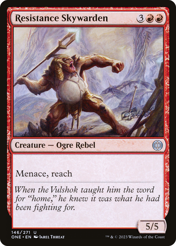 Resistance Skywarden (ONE-146) - Phyrexia: All Will Be One