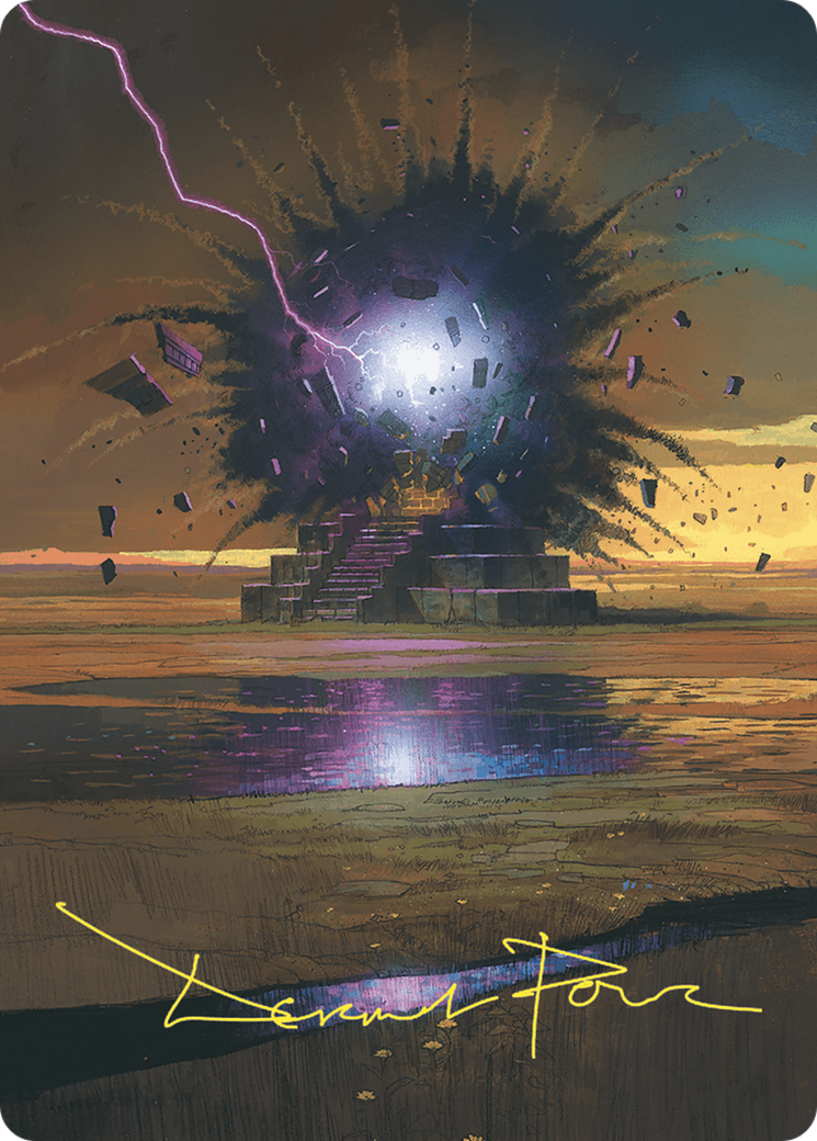 Return to Dust // Return to Dust (ACMM-034) - Commander Masters Art Series (Borderless) Foil