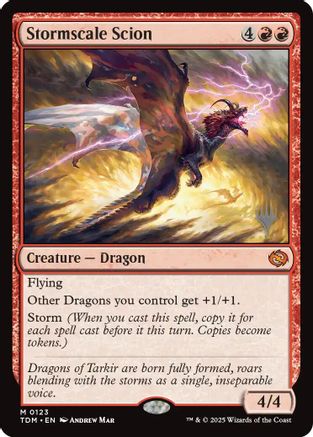 Stormscale Scion (PPTDM-123) - Promo Pack: Tarkir: Dragonstorm