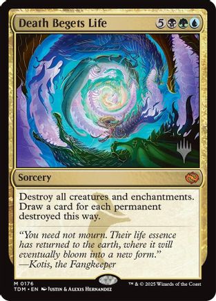 Death Begets Life (PPTDM-176) - Promo Pack: Tarkir: Dragonstorm