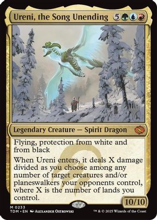 Ureni, the Song Unending (PPTDM-233) - Promo Pack: Tarkir: Dragonstorm Foil