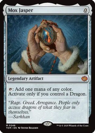 Mox Jasper (PPTDM-246) - Promo Pack: Tarkir: Dragonstorm