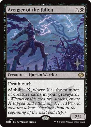 Avenger of the Fallen (PPTDM-073) - Promo Pack: Tarkir: Dragonstorm