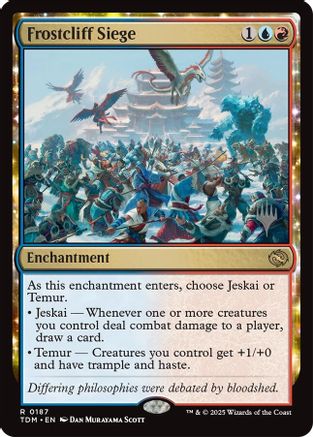 Frostcliff Siege (PPTDM-187) - Promo Pack: Tarkir: Dragonstorm Foil