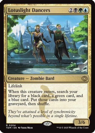 Lotuslight Dancers (PPTDM-204) - Promo Pack: Tarkir: Dragonstorm Foil