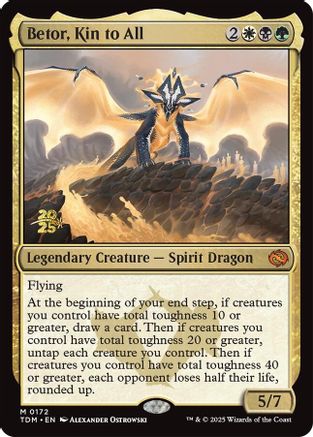 Betor, Kin to All (PRE-172) - Prerelease Cards Foil