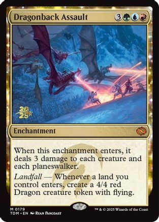 Dragonback Assault (PRE-179) - Prerelease Cards Foil