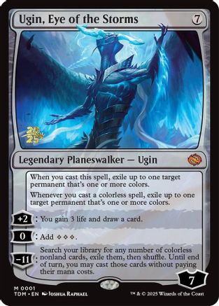 Ugin, Eye of the Storms (PRE-001) - Prerelease Cards Foil