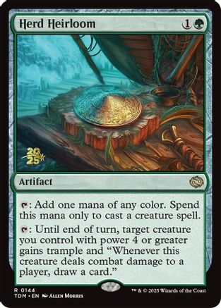 Herd Heirloom (PRE-144) - Prerelease Cards Foil