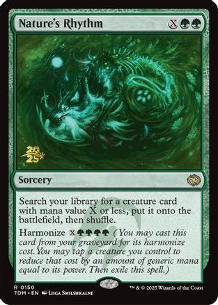 Nature's Rhythm (PRE-150) - Prerelease Cards Foil
