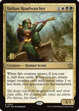Yathan Roadwatcher (PRE-236) - Prerelease Cards Foil