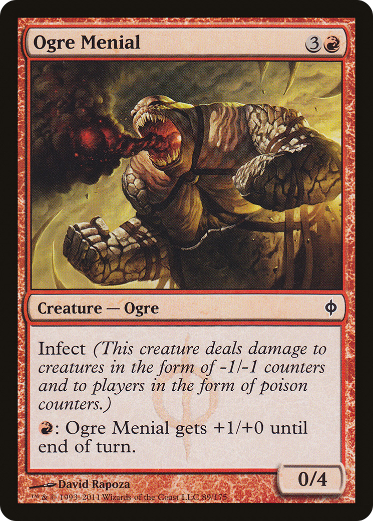 Ogre Menial (NPH-089) - New Phyrexia Foil