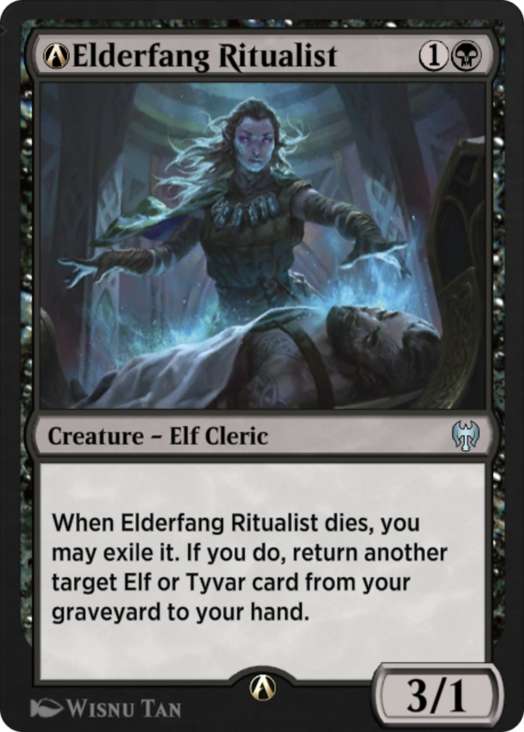 A-Elderfang Ritualist (KHM-A-385) - Kaldheim