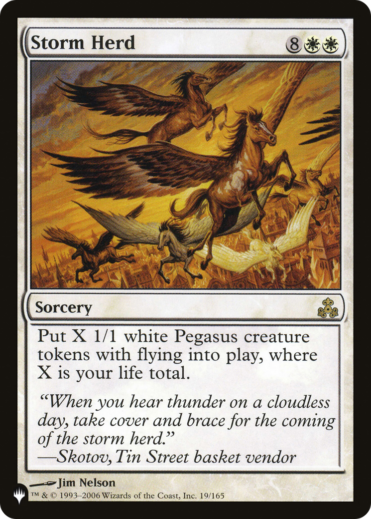 Storm Herd (LIST-19/165) - The List