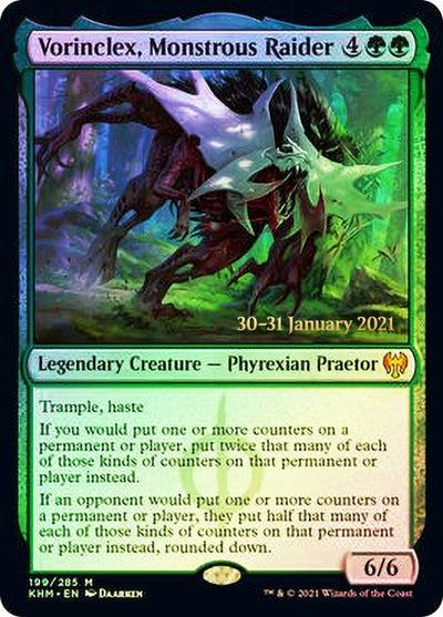 Vorinclex, Monstrous Raider [Kaldheim Prerelease Promos]