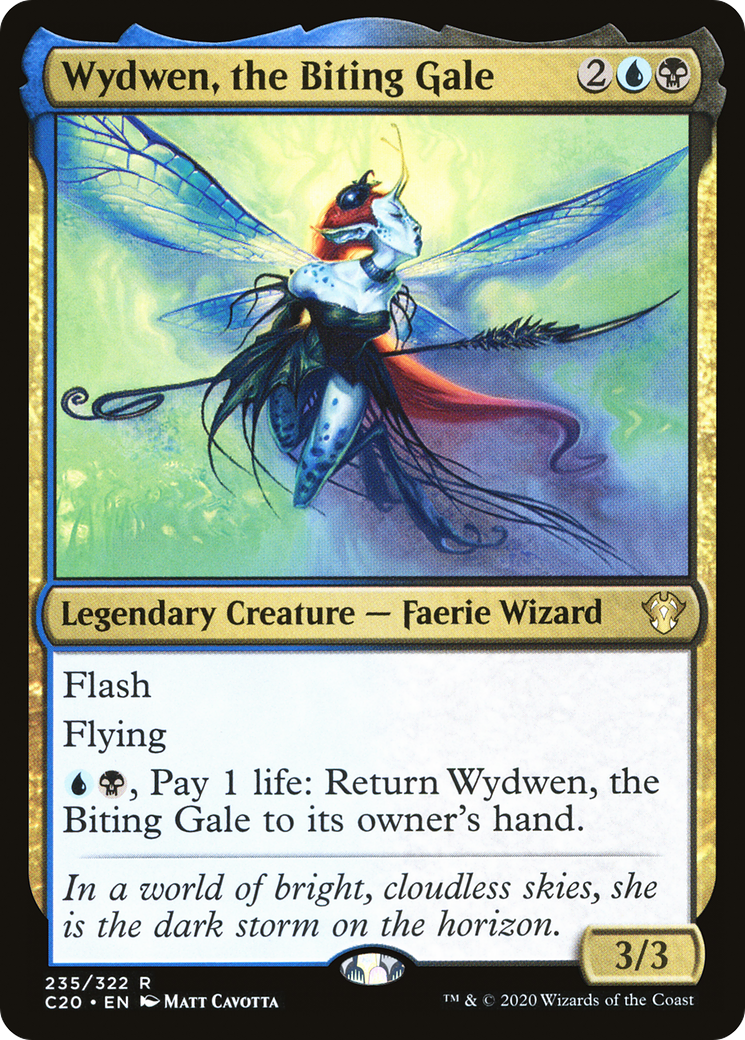 Wydwen, the Biting Gale (C20-235) - Commander 2020
