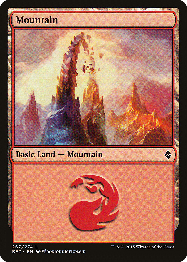 Mountain (267) (BFZ-267) - Battle for Zendikar