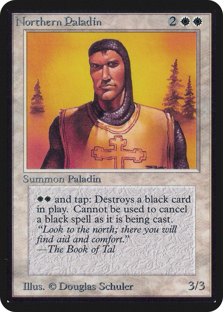 Northern Paladin (LEA-) - Limited Edition Alpha