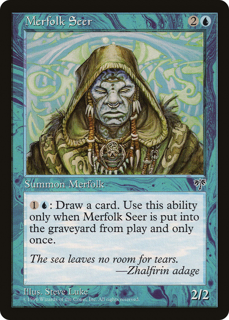 Merfolk Seer (MIR-) - Mirage