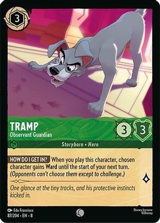 Tramp - Observant Guardian (87/204) - Reign of Jafar