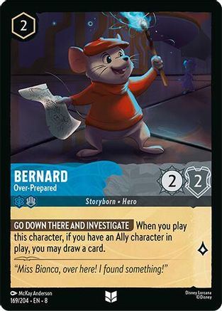 Bernard - Over-Prepared (169/204) - Reign of Jafar Cold Foil