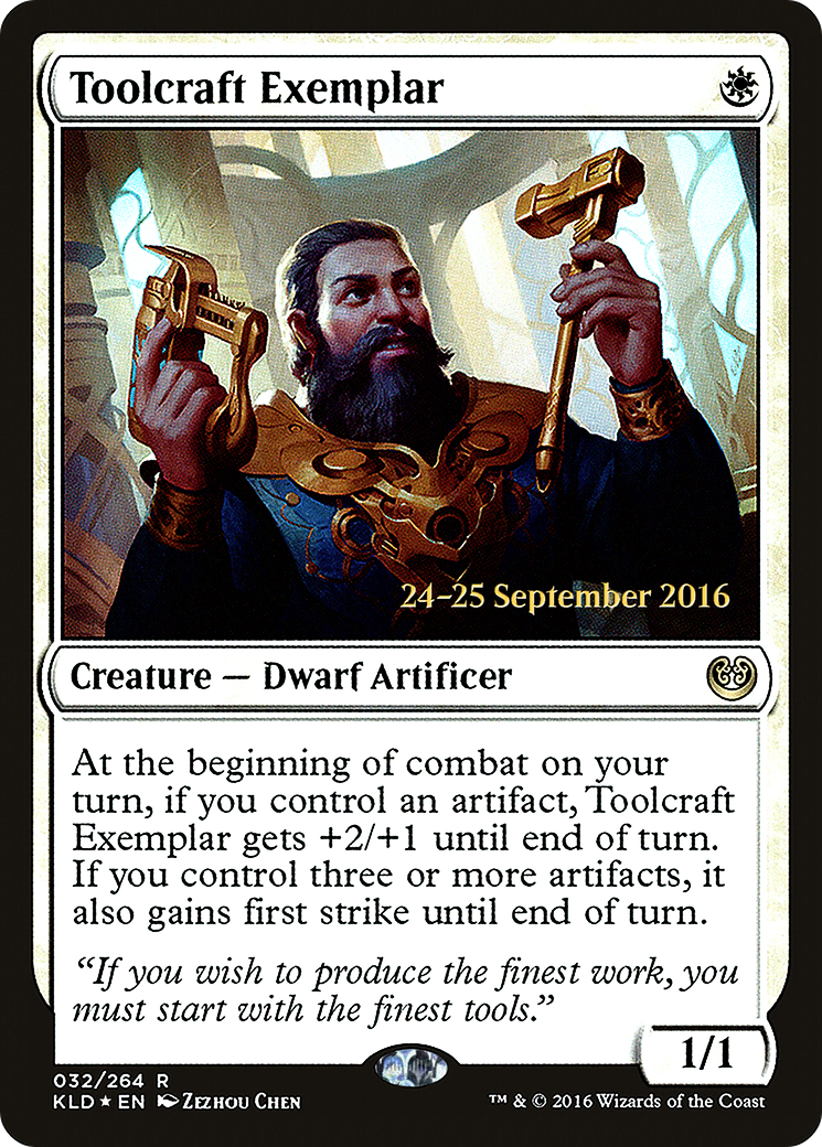 Toolcraft Exemplar (PRE-032) - Kaladesh Promos Foil