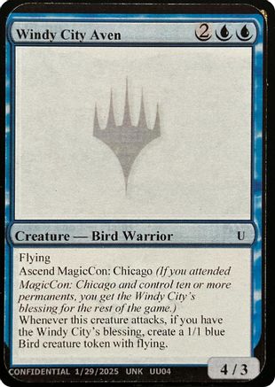 Windy City Aven (-) - Un-Known Event Playtest Cards