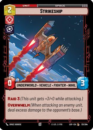 Strikeship (131/264) - Legends of the Force