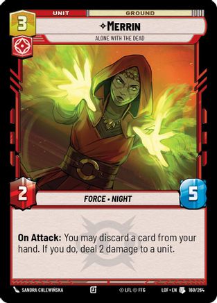 Merrin - Alone with the Dead (160/264) - Legends of the Force
