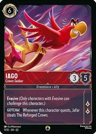 Iago - Crown Seeker (11/35) - Illumineers Quest Palace Heist